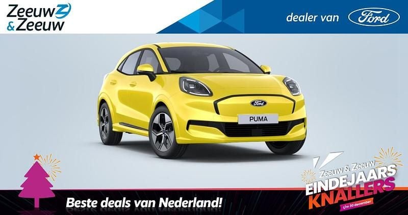 Geel Nieuw 2025 Ford Puma Gen-E SUV | € 29.995 (Super prijs) - Afbeelding 1/3