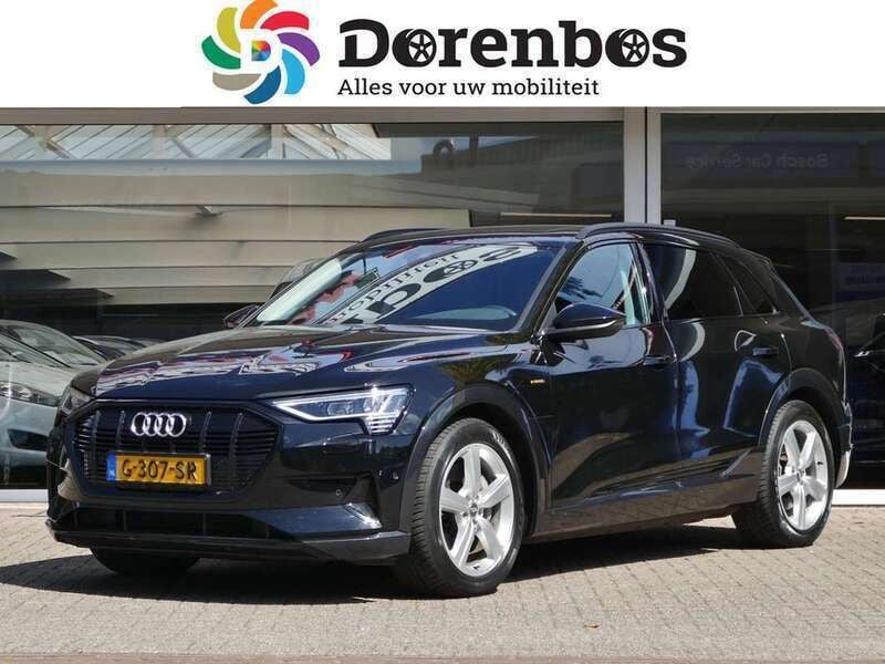 Zwart Gebruikt 2019 Audi e-tron Advanced Plus SUV | € 23.950 (Eerlijke prijs) - Afbeelding 1/4