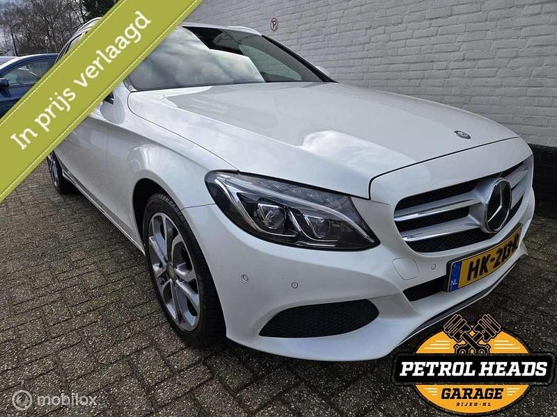 Occasion Mercedes C350e Edition 211 PK (155 kW) 2015 Wit Stationwagen