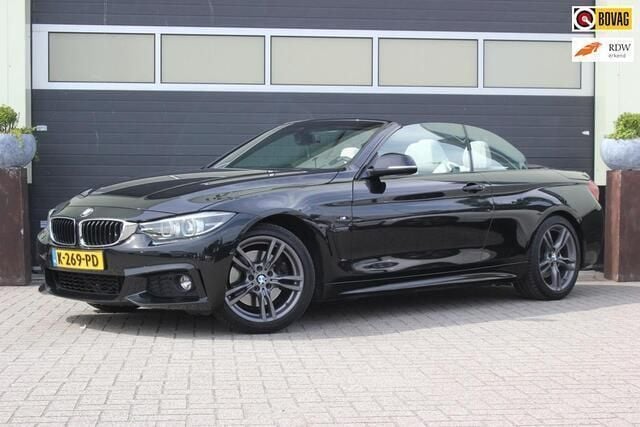 Zwart Gebruikt 2017 BMW 430 Cabriolet Executive Cabriolet | € 26.900 (Eerlijke prijs) - Afbeelding 1/4