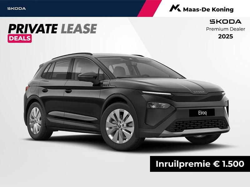 Zwart Nieuw 2025 Skoda Elroq Selection SUV | € 34.690 (Goede deal) - Afbeelding 1/1