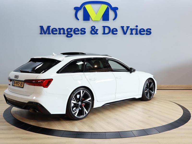 Occasion Audi RS6 Design 601 PK (442 kW) 2020 Wit Stationwagen