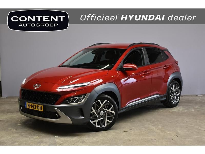 Rood Gebruikt 2021 Hyundai Kona Premium SUV | € 23.940 (Eerlijke prijs) - Afbeelding 1/4