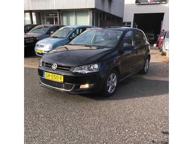 Zwart Gebruikt 2012 VW Polo Comfortline Hatchback | € 4.750 (Super prijs) - Afbeelding 1/4