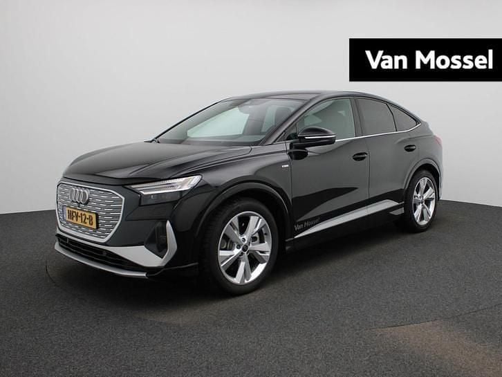 Zwart Occasion 2025 Audi Q4 Sportback e-tron Premium SUV | € 53.900 (Eerlijke prijs) - Afbeelding 1/4