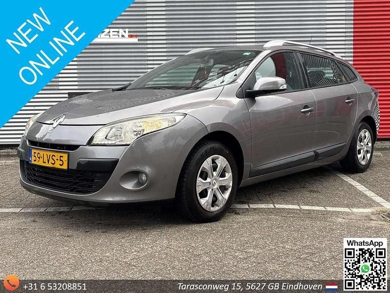 Grijs Gebruikt 2010 Renault Mégane GrandTour Expression Stationwagen | € 2.850 (Goede deal) - Afbeelding 1/4