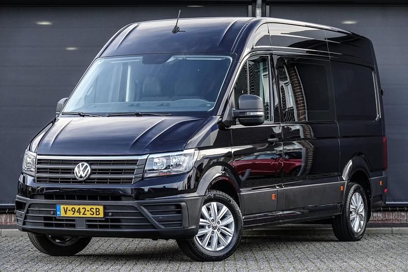 Zwart (metallic) Occasion 2018 VW Crafter Van | € 24.950 - Afbeelding 1/4