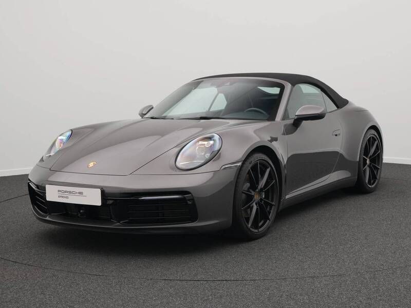 Agaatgrijs metallic Gebruikt 2020 Porsche 911 Carrera Cabriolet | € 139.750 (Goede deal) - Afbeelding 1/4