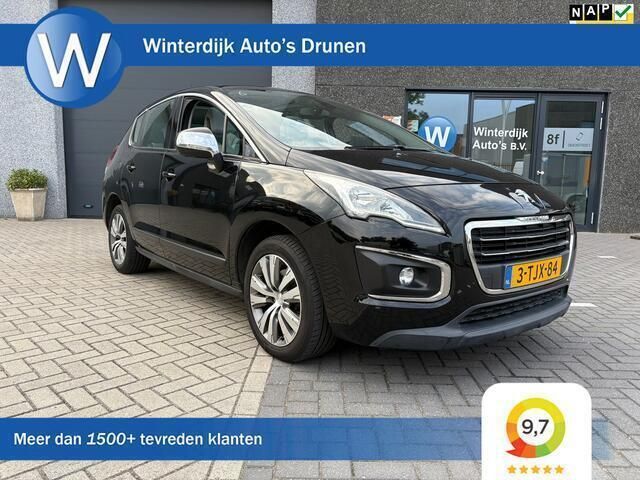 Zwart Gebruikt 2014 Peugeot 3008 Active MPV | € 6.940 (Eerlijke prijs) - Afbeelding 1/4