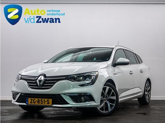 Wit Gebruikt 2018 Renault Mégane GT Line GT-Line Stationwagen | € 11.950 (Eerlijke prijs) - Afbeelding 1/4