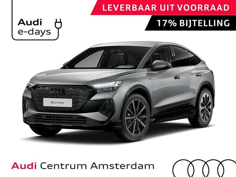 Grijs Nieuw 2025 Audi Q4 Sportback e-tron Competition SUV | € 58.804 (Eerlijke prijs) - Afbeelding 1/4