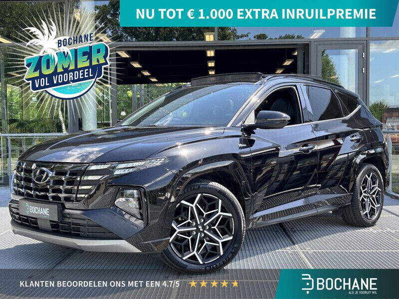 Zwart Gebruikt 2021 Hyundai Tucson N Line SUV | € 32.645 (Iets duurder) - Afbeelding 1/4
