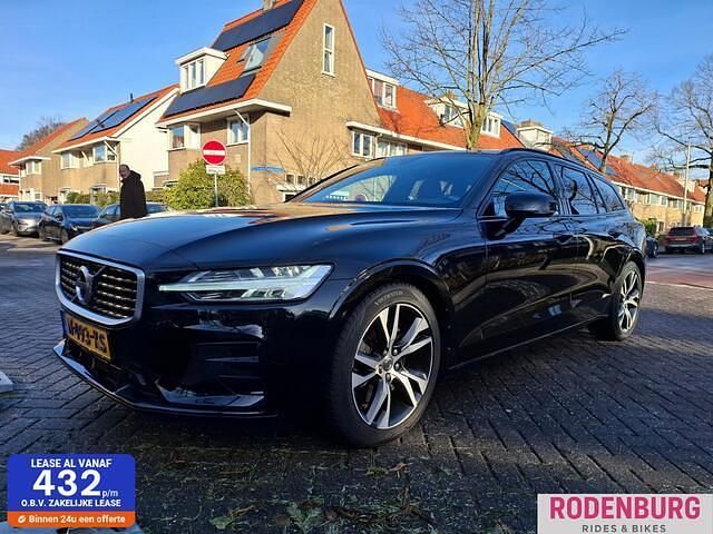 Zwart Occasion 2019 Volvo V60 R-Design Stationwagen | € 26.950 (Eerlijke prijs) - Afbeelding 1/4