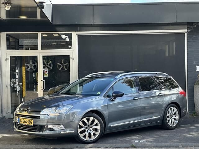 Grijs Gebruikt 2008 Citroën C5 Exclusive Stationwagen | € 6.495 (Eerlijke prijs) - Afbeelding 1/4