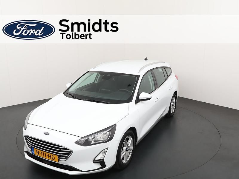 Wit Gebruikt 2021 Ford Focus Business Edition Stationwagen | € 16.485 (Eerlijke prijs) - Afbeelding 1/4