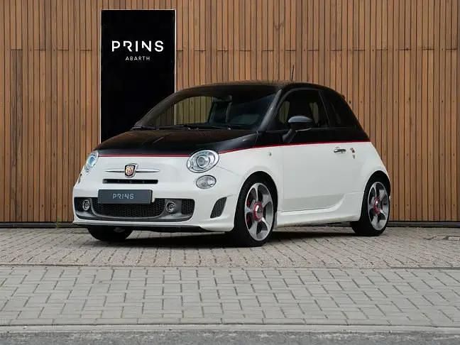 Wit Gebruikt 2013 Abarth 500C Competizione Cabriolet | € 15.900 - Afbeelding 1/4