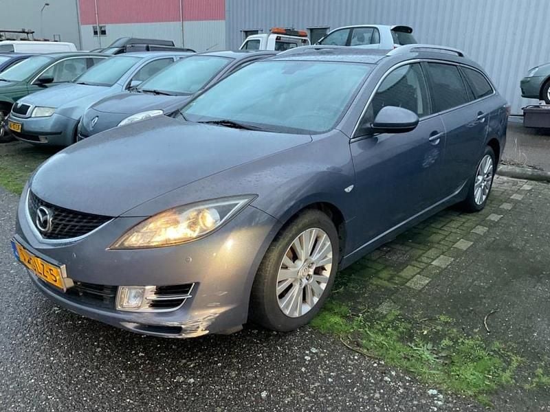 Grijs (metallic) Gebruikt 2008 Mazda 6 Touring Stationwagen | € 1.499 - Afbeelding 1/4