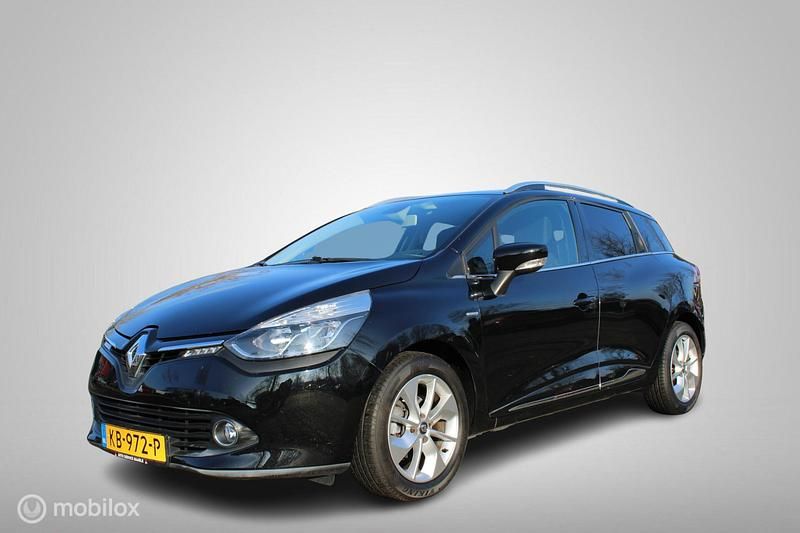 Zwart Occasion 2016 Renault Clio GrandTour LIMITED Stationwagen | € 9.400 (Iets duurder) - Afbeelding 1/4