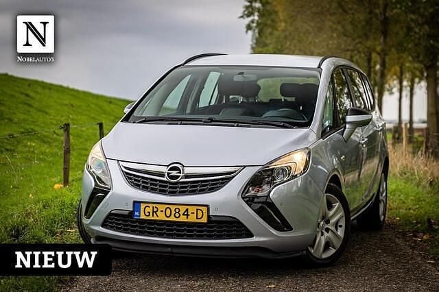 Grijs Gebruikt 2015 Opel Zafira Tourer Cosmo MPV | € 8.940 (Goede deal) - Afbeelding 1/4