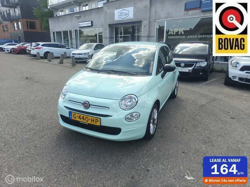 Groen Gebruikt 2019 Fiat 500 Young Hatchback | € 9.950 (Eerlijke prijs) - Afbeelding 1/4
