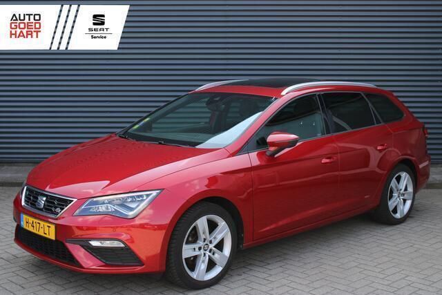 Rood Gebruikt 2020 Seat Leon ST FR Stationwagen | € 16.495 (Eerlijke prijs) - Afbeelding 1/4
