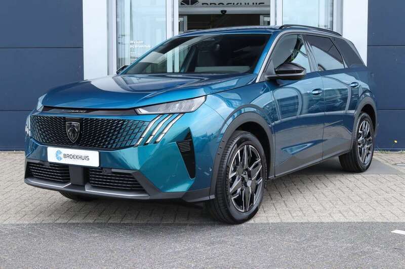 Blauw, metallic lak Nieuw 2025 Peugeot 5008 Allure MPV | € 51.016 (Eerlijke prijs) - Afbeelding 1/4