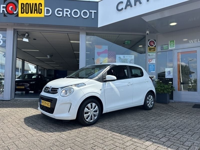 Wit Gebruikt 2020 Citroën C1 Feel Hatchback | € 10.399 (Eerlijke prijs) - Afbeelding 1/3