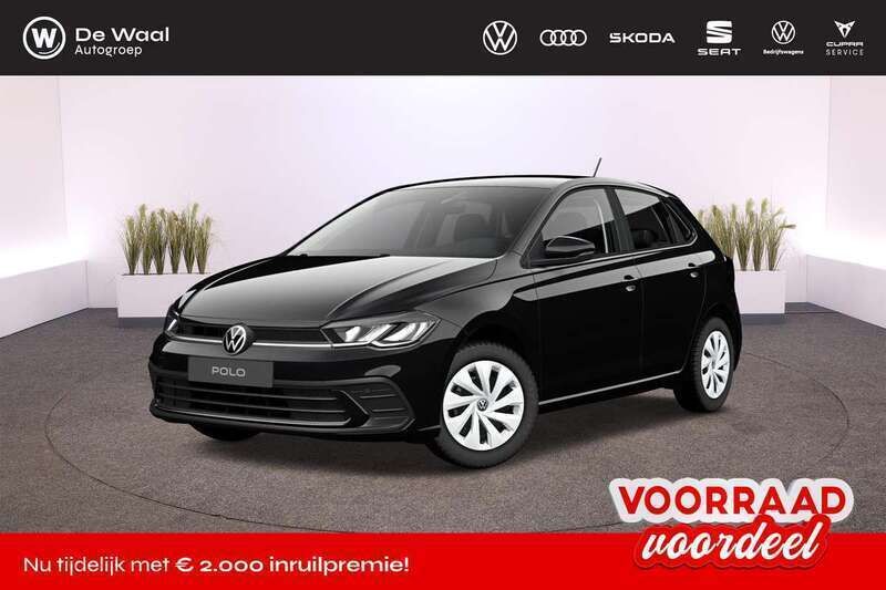 Zwart Nieuw 2025 VW Polo Edition Hatchback | € 25.995 (Goede deal) - Afbeelding 1/4