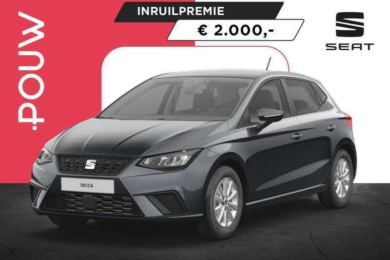 Grijs, metallic lak Nieuw 2025 Seat Ibiza Style Hatchback | € 26.550 (Eerlijke prijs) - Afbeelding 1/4
