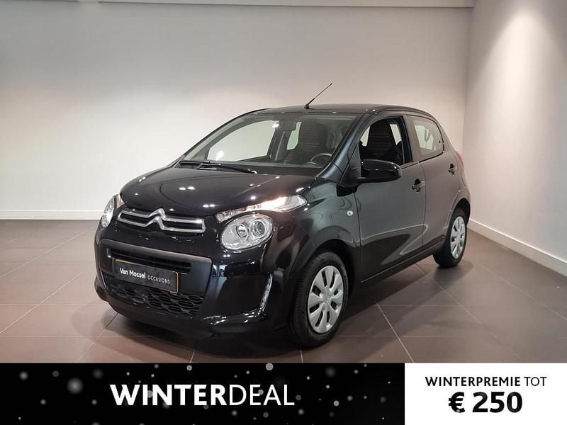 Zwart Occasion 2021 Citroën C1 Feel Hatchback | € 9.740 (Eerlijke prijs) - Afbeelding 1/4