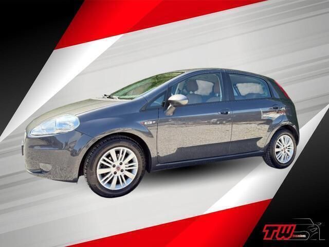 Grijs Gebruikt 2009 Fiat Grande Punto Lusso Hatchback | € 2.850 (Eerlijke prijs) - Afbeelding 1/4