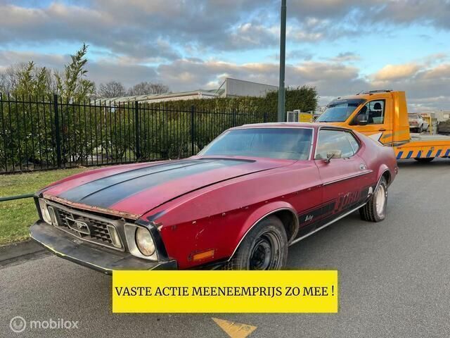 Rood Gebruikt 1974 Ford Mustang Mach 1 Coupé | € 8.950 - Afbeelding 1/4