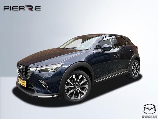 Deep crystal blue (blauw metallic) Gebruikt 2019 Mazda CX-3 SUV | € 22.245 (Iets duurder) - Afbeelding 1/4
