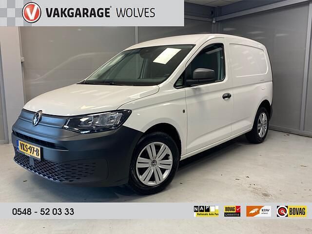 Wit Gebruikt 2021 VW Caddy Comfortline MPV | € 15.900 (Eerlijke prijs) - Afbeelding 1/4