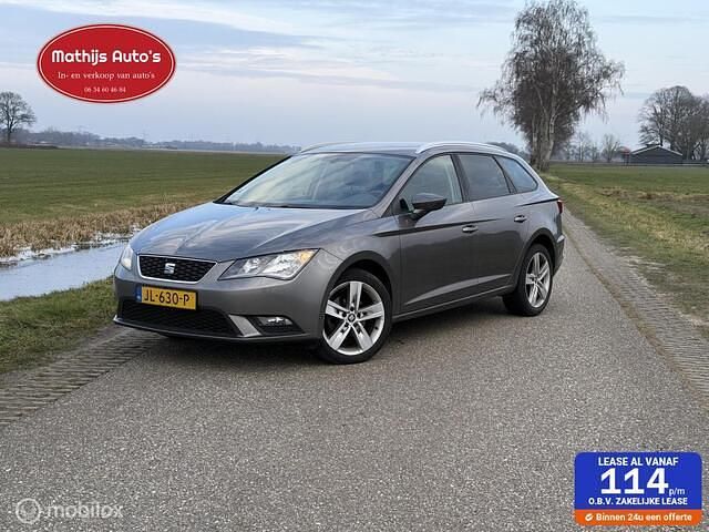 Grijs Occasion 2016 Seat Leon ST CONNECT Stationwagen | € 6.950 (Goede deal) - Afbeelding 1/4