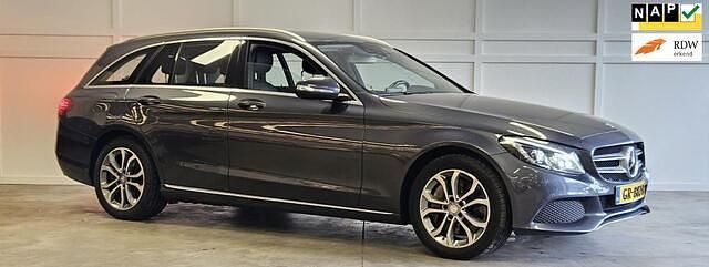 Grijs Gebruikt 2015 Mercedes C350 Stationwagen | € 11.950 (Super prijs) - Afbeelding 1/4