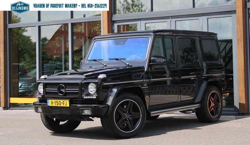 Zwart, metallic lak Gebruikt 2004 Mercedes G55 AMG AMG SUV | € 46.944 (Goede deal) - Afbeelding 1/4