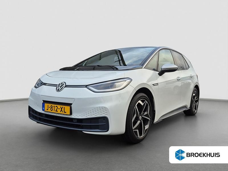 Wit Gebruikt 2020 VW ID.3 Hatchback | € 20.395 - Afbeelding 1/4