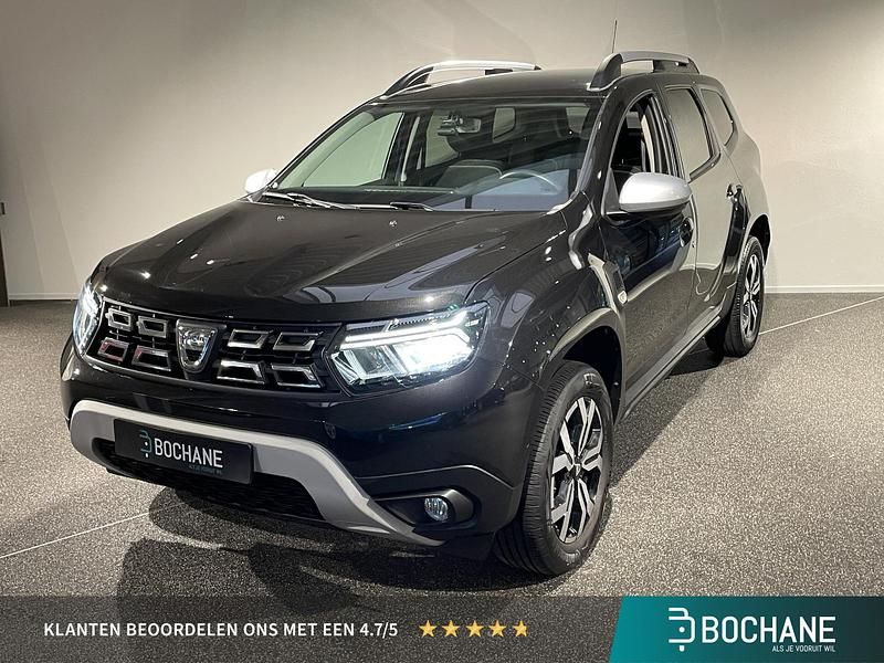 Zwart Occasion 2021 Dacia Duster Prestige SUV | € 16.595 (Eerlijke prijs) - Afbeelding 1/4