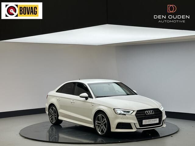 Wit Gebruikt 2018 Audi A3 S-Line Sedan | € 17.930 (Eerlijke prijs) - Afbeelding 1/4
