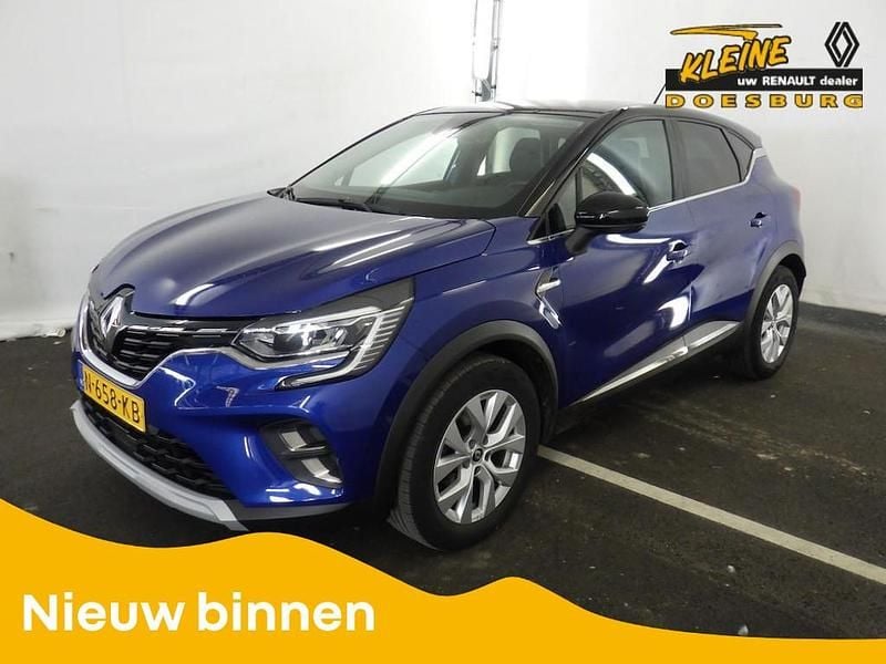 Blauw Gebruikt 2021 Renault Captur Intens SUV | € 23.195 (Eerlijke prijs) - Afbeelding 1/2