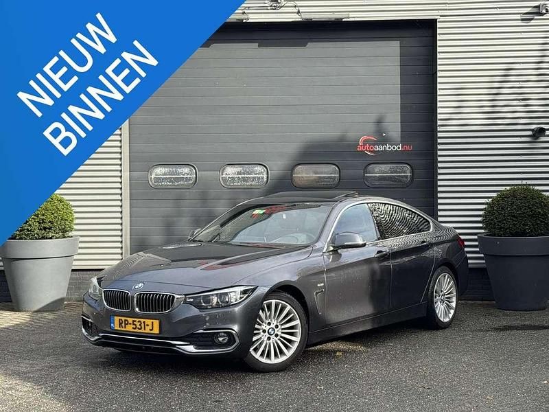 Grijs Gebruikt 2018 BMW 420 Gran Coupé Luxury Line Coupé | € 14.900 (Duur) - Afbeelding 1/4