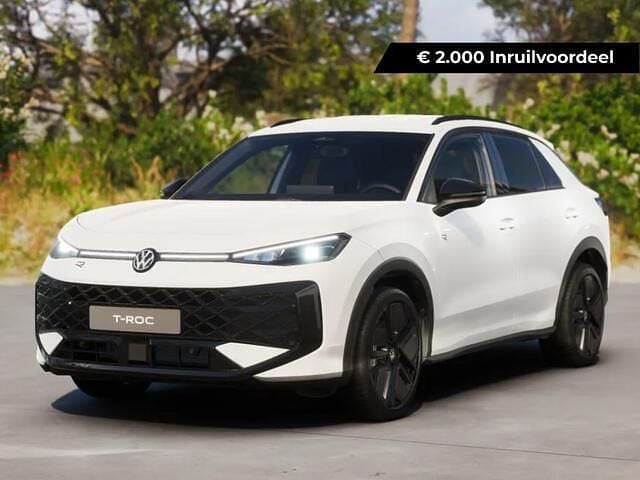 Wit Nieuw 2026 VW T-Roc Edition SUV | € 43.939 (Super prijs) - Afbeelding 1/4