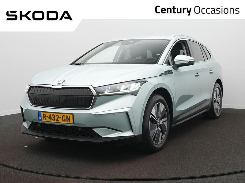Grijs Gebruikt 2022 Skoda Enyaq iV SUV | € 27.900 (Super prijs) - Afbeelding 1/4