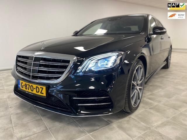 Zwart Gebruikt 2019 Mercedes S400 Premium Plus Sedan | € 69.499 - Afbeelding 1/4