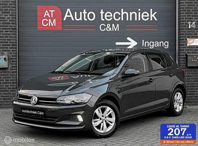 Grijs Gebruikt 2019 VW Polo Comfortline Hatchback | € 12.790 (Goede deal) - Afbeelding 1/4