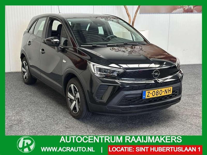 Zwart Gebruikt 2021 Opel Crossland Edition SUV | € 12.735 (Super prijs) - Afbeelding 1/4