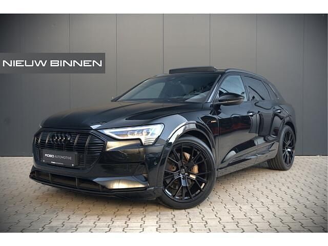 Zwart Gebruikt 2020 Audi e-tron S-Line SUV | € 28.740 (Eerlijke prijs) - Afbeelding 1/4