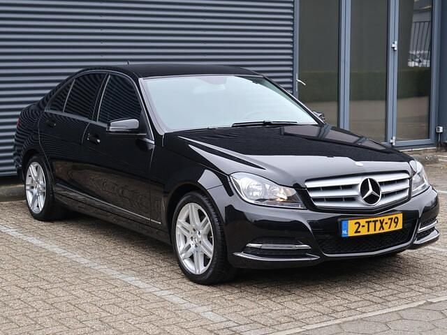 Occasion Mercedes C180 Avantgarde 157 PK (115 kW) 2013 Zwart Sedan