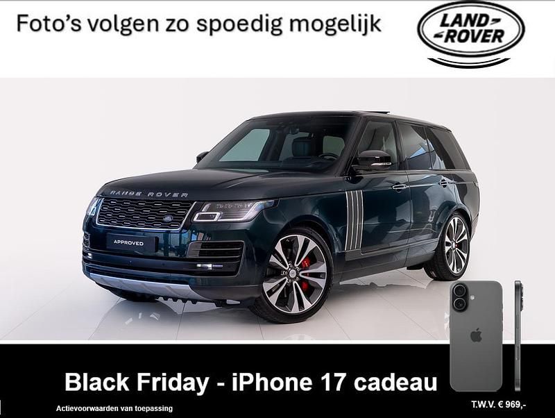 Groen Gebruikt 2020 Land Rover Range Rover SVAutobiography Dynamic Black SUV | € 112.900 - Afbeelding 1/4